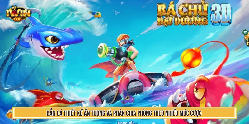 IWIN - Tải Iwin Club Game Sòng Bài Thượng Lưu Top 1 VN 16 Bắn cá thiết kế ấn tượng và phân chia phòng theo nhiều mức cược