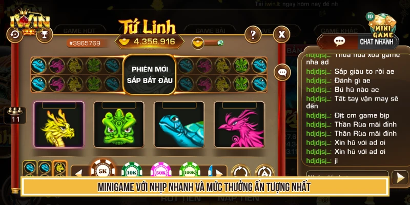 IWIN - Tải Iwin Club Game Sòng Bài Thượng Lưu Top 1 VN 17 Minigame với nhịp nhanh và mức thưởng ấn tượng nhất