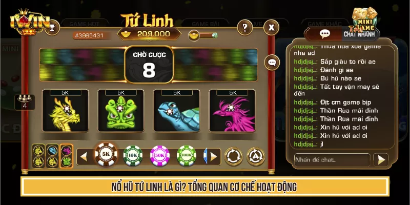 Nổ hũ tứ linh là gì? Tổng quan cơ chế hoạt động
